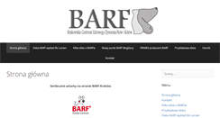 Desktop Screenshot of barf-krakow.pl
