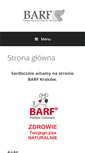 Mobile Screenshot of barf-krakow.pl